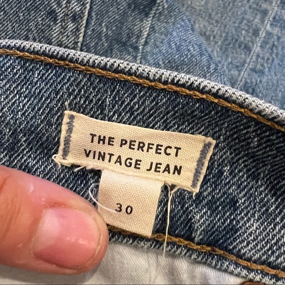 Madewell The Perfect Vintage Jean in Ainsworth Wash Straight Leg - Picture 6 of 9
